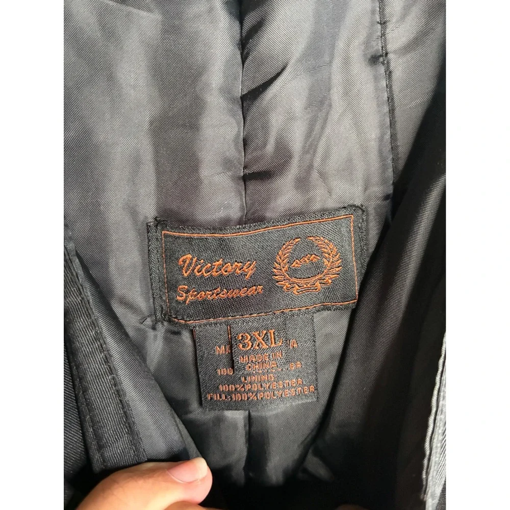 Victory Sportswear Mens 3XL Black Insulated Snow Bibs Winter Ski Overalls 8224